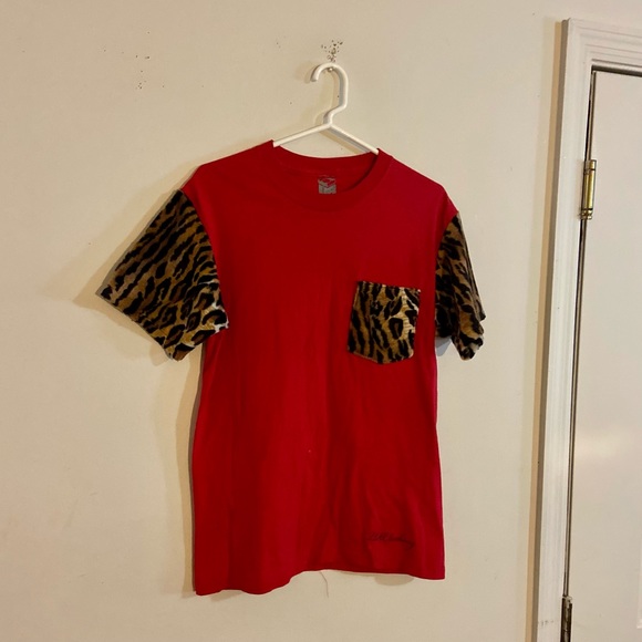 Tops - LIR Clothing t-shirt with leopard print